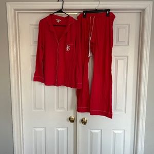 Women’s red Victoria's Secret pajamas